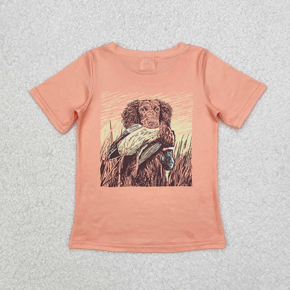Duck Hunting Tee Shirt, Orange