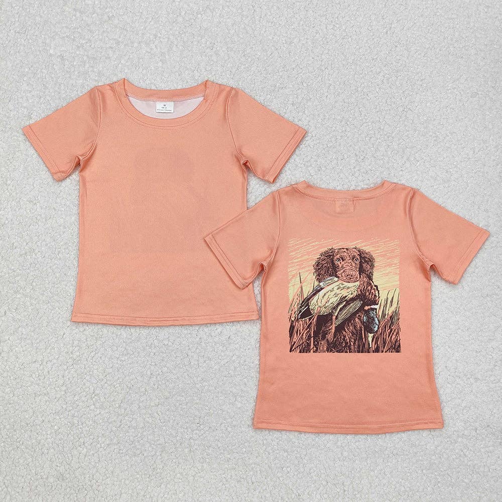 Duck Hunting Tee Shirt, Orange