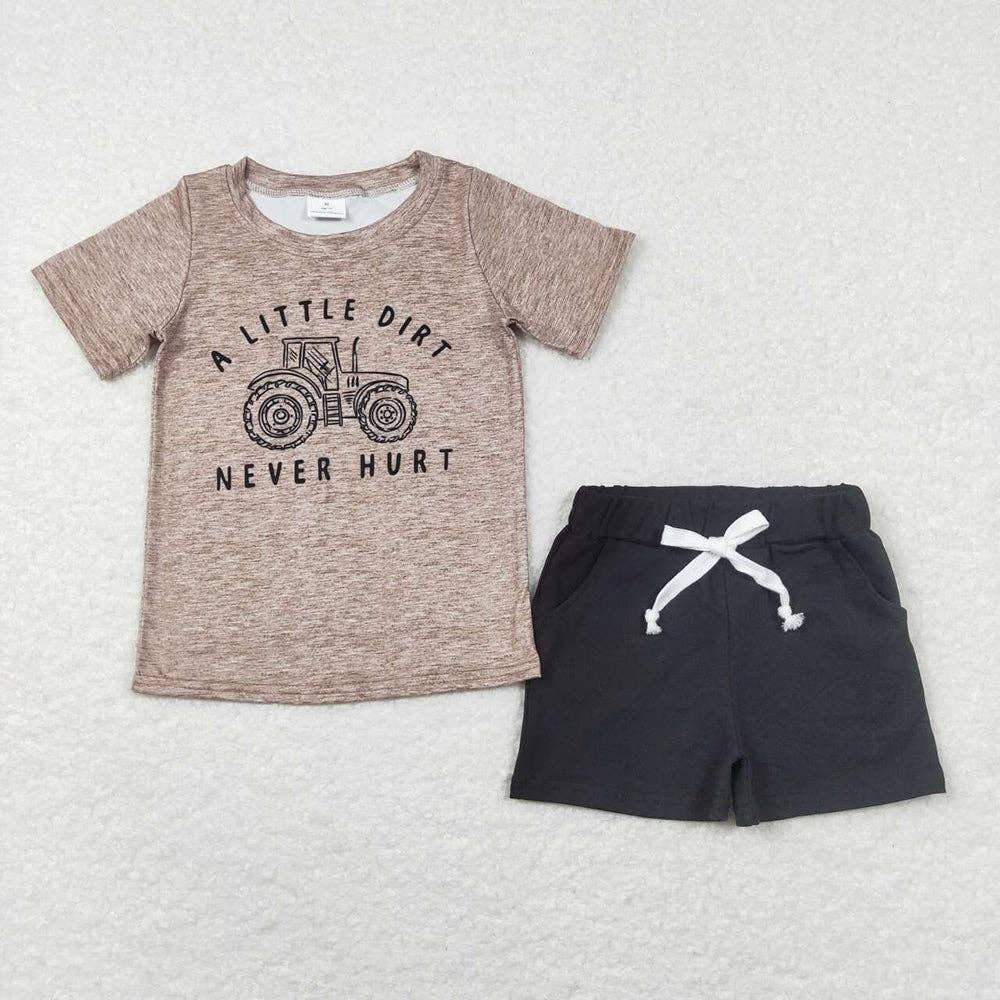 A Little Dirt Never Hurt Shorts Set
