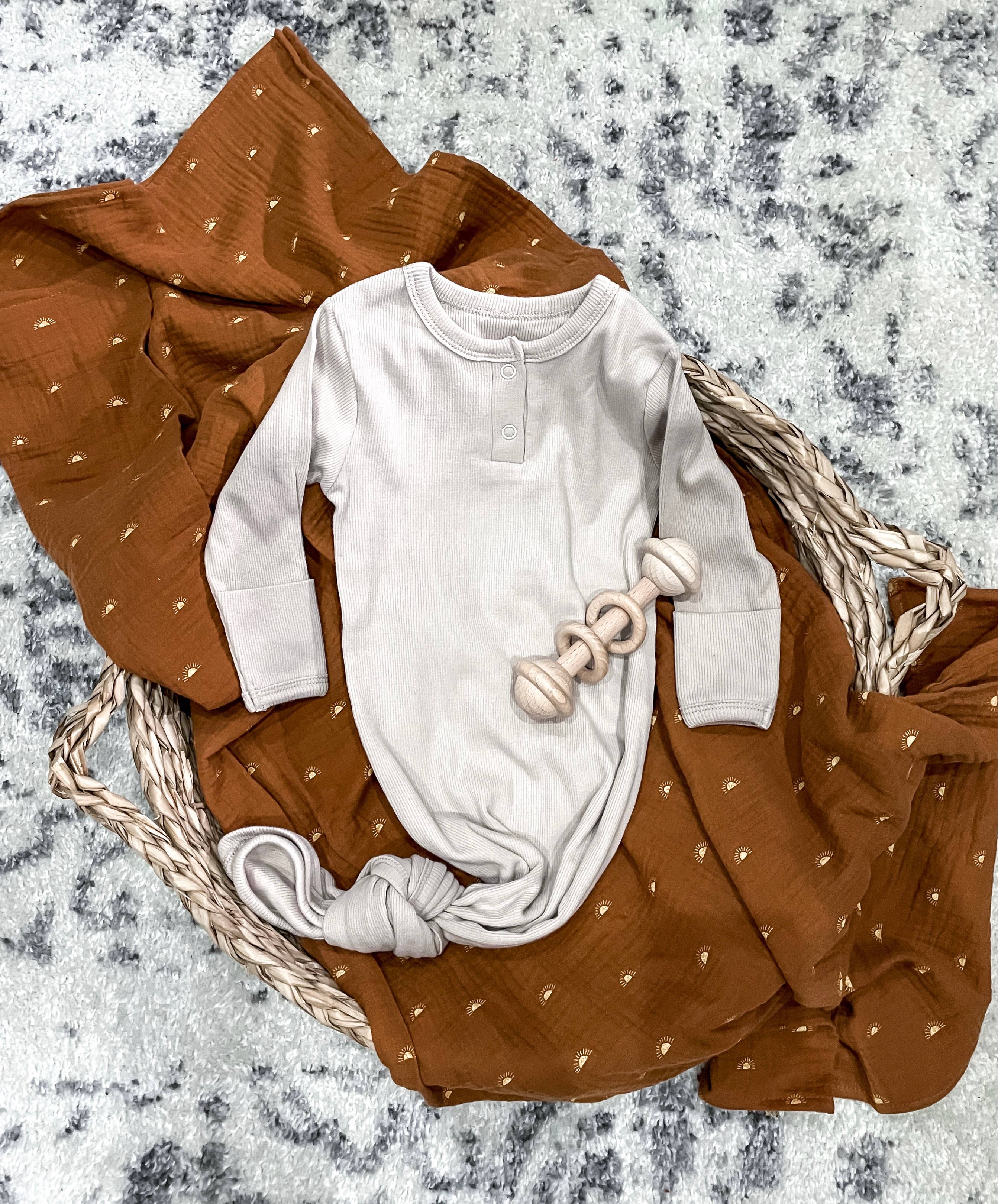 Knotted Gown: Steel