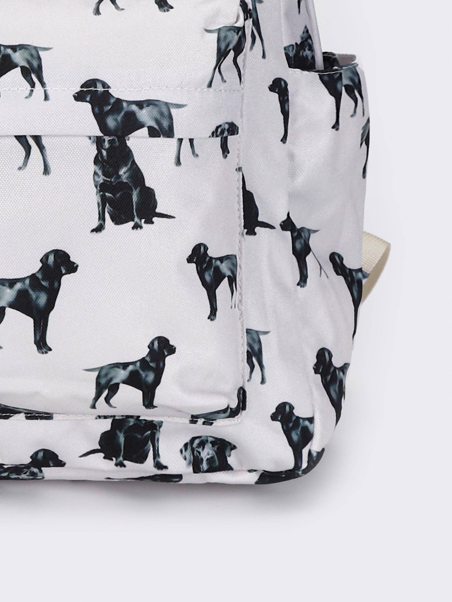 Dog Printed Backpack