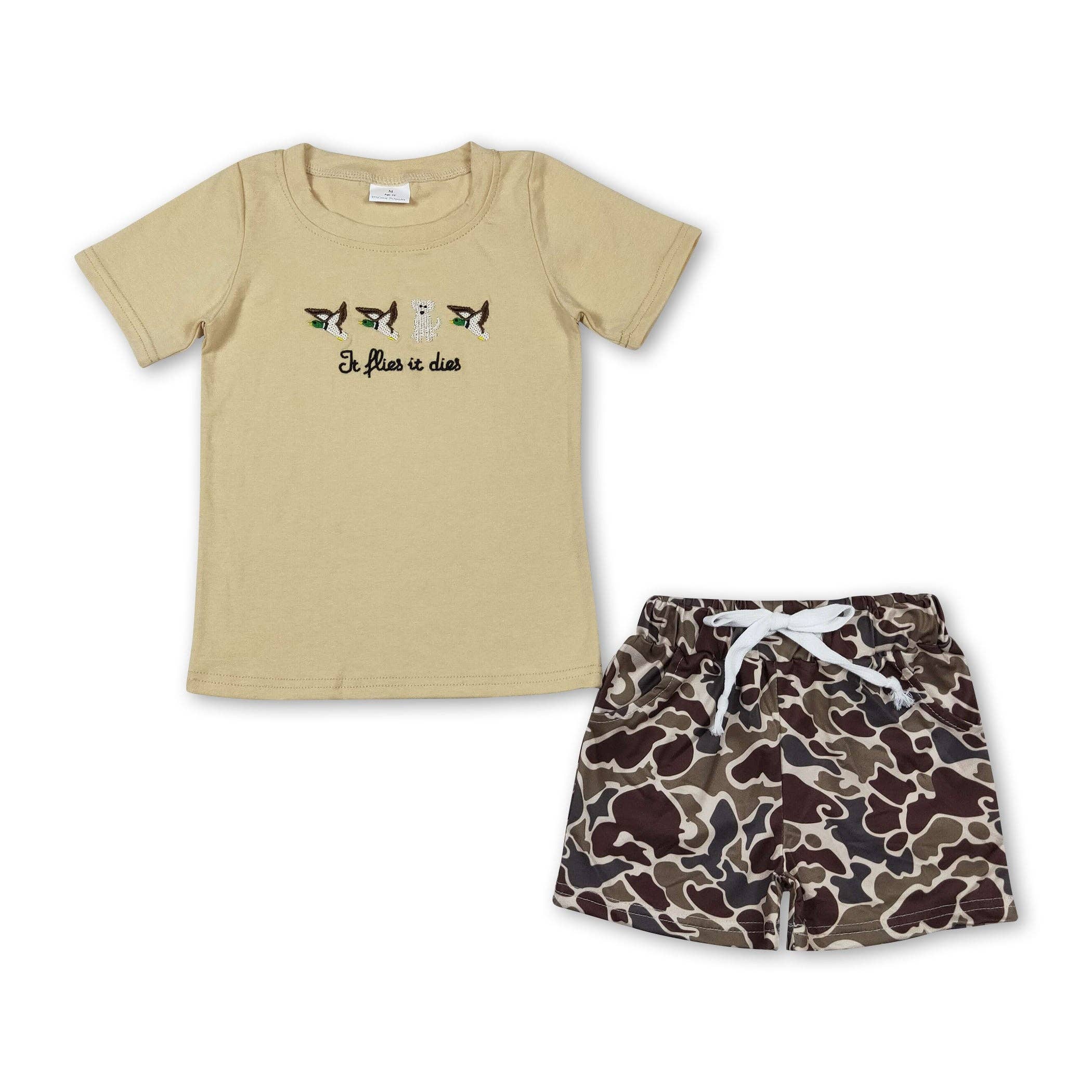 It Flies... Shorts Set