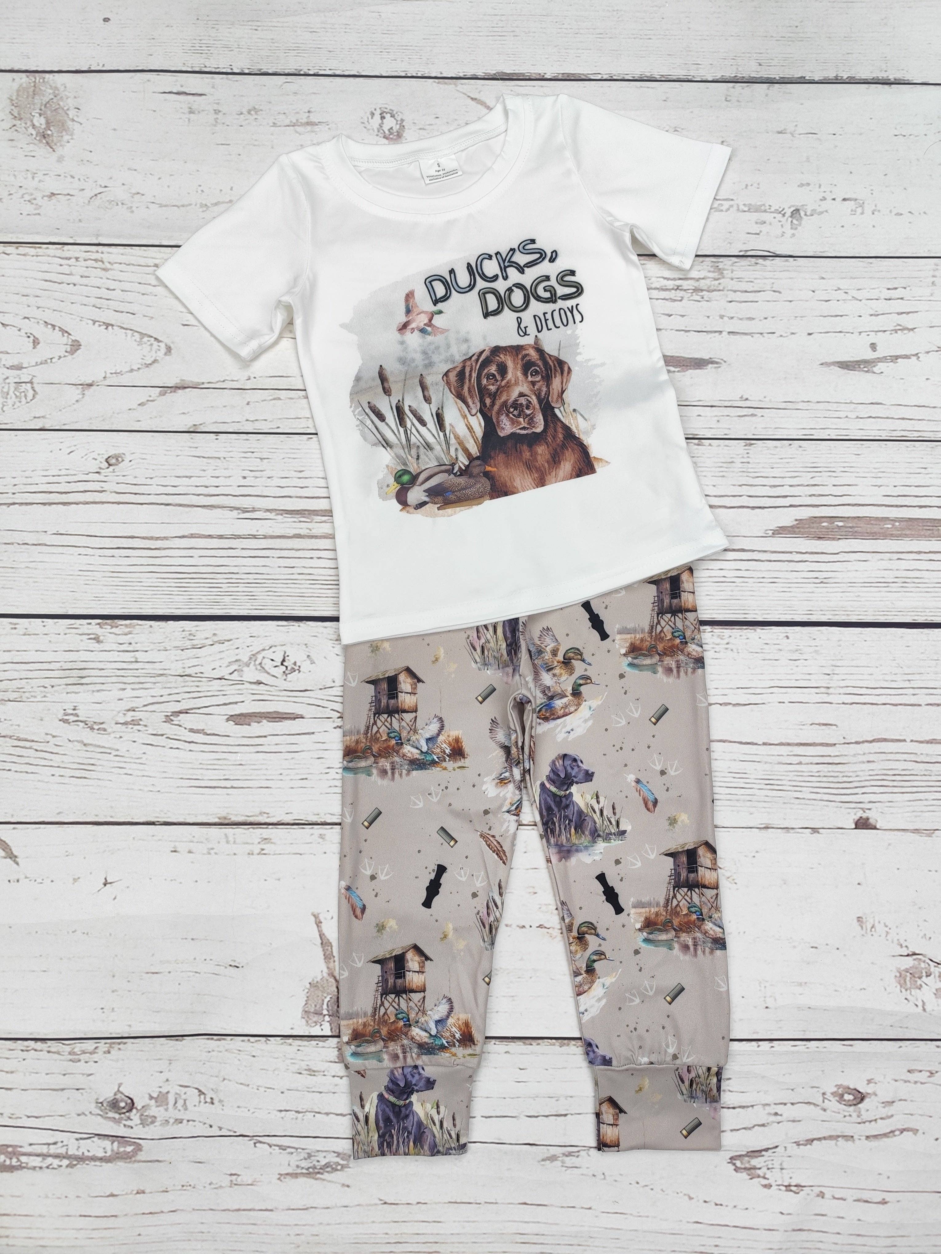 Dogs Ducks & Decoys Set