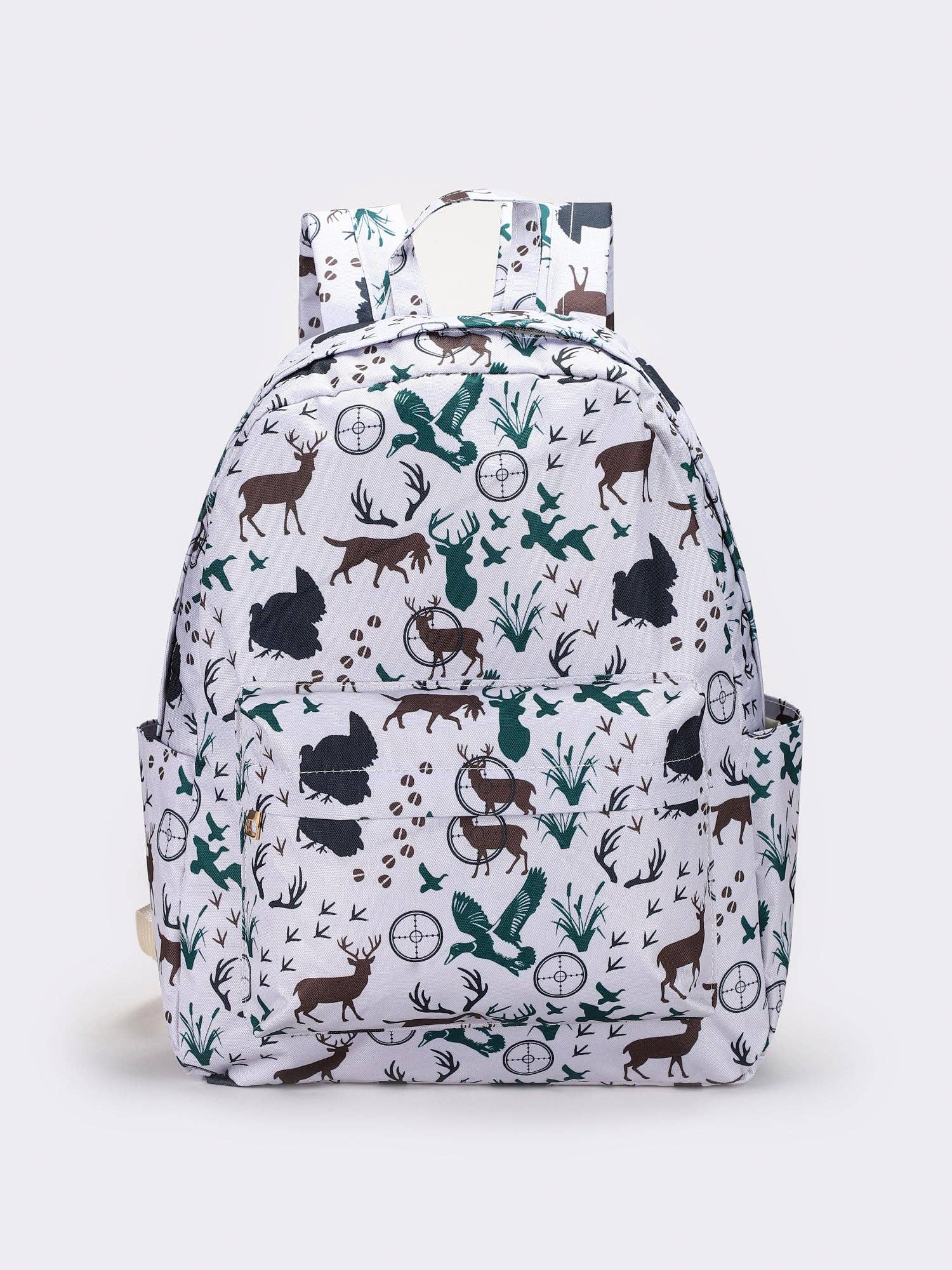 Gone Hunting Kids Canvas Backpack