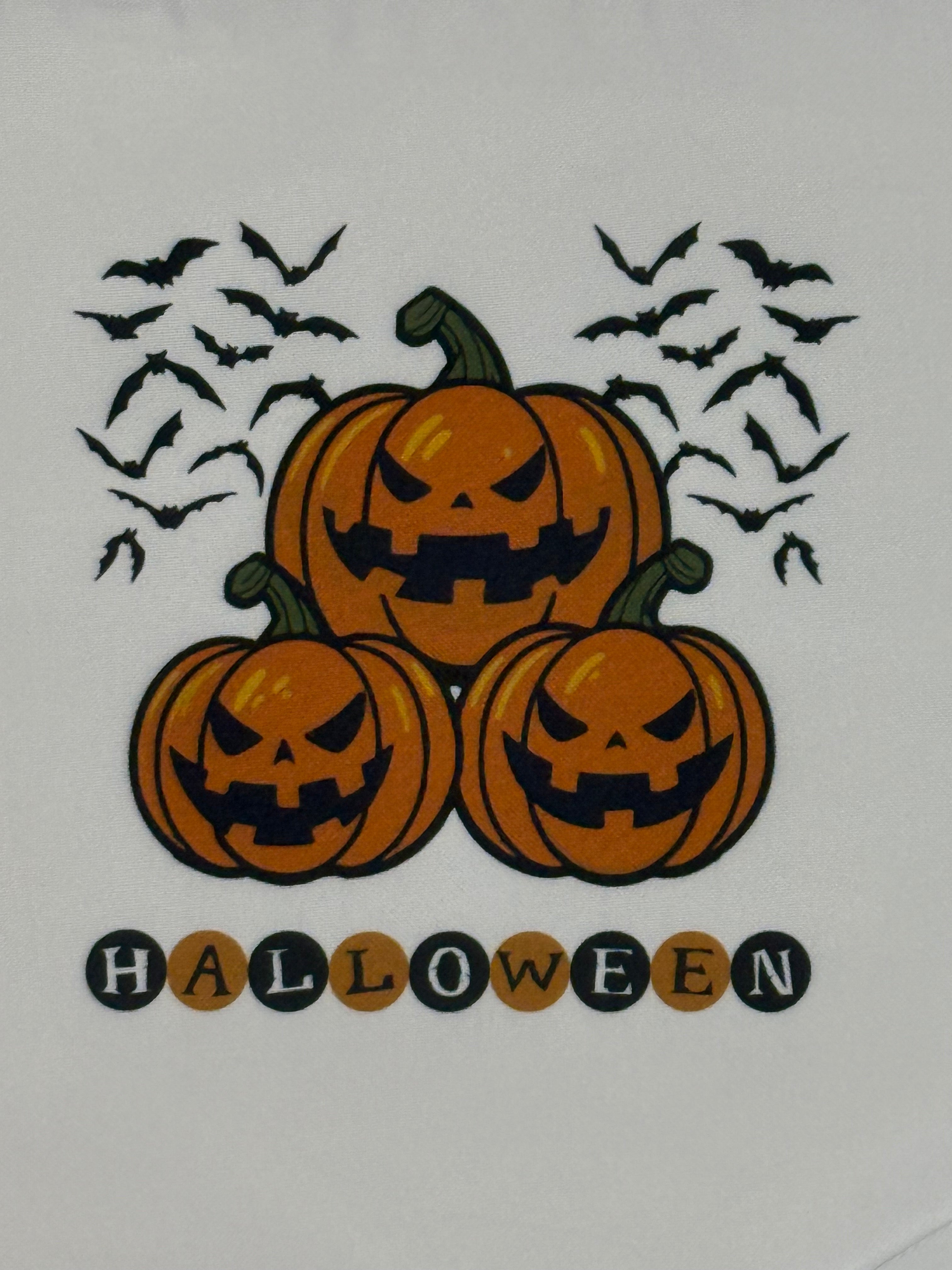 Sublimination Halloween Tote Bag, Pumpkins