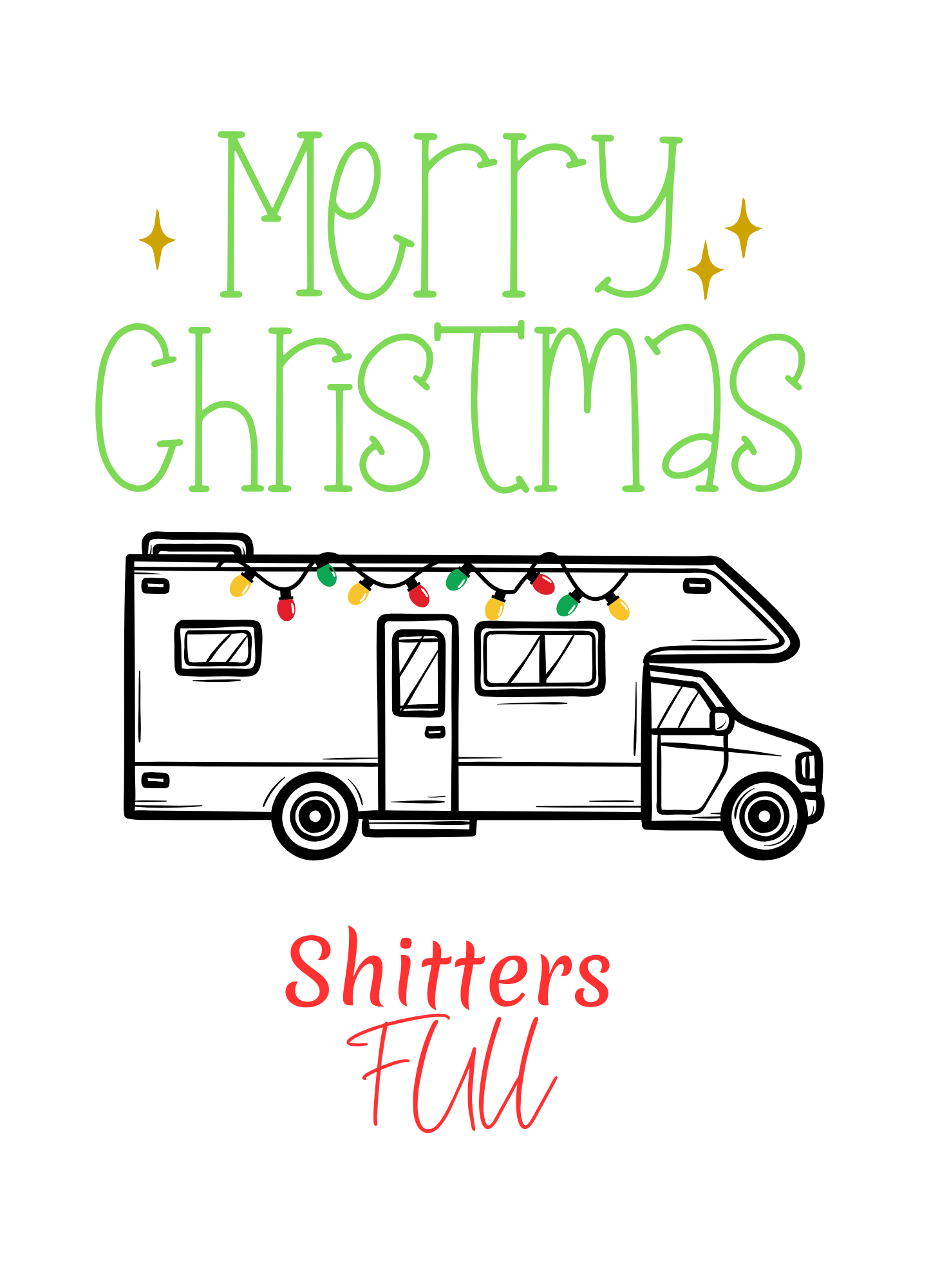 Shitters Full RV - onesie