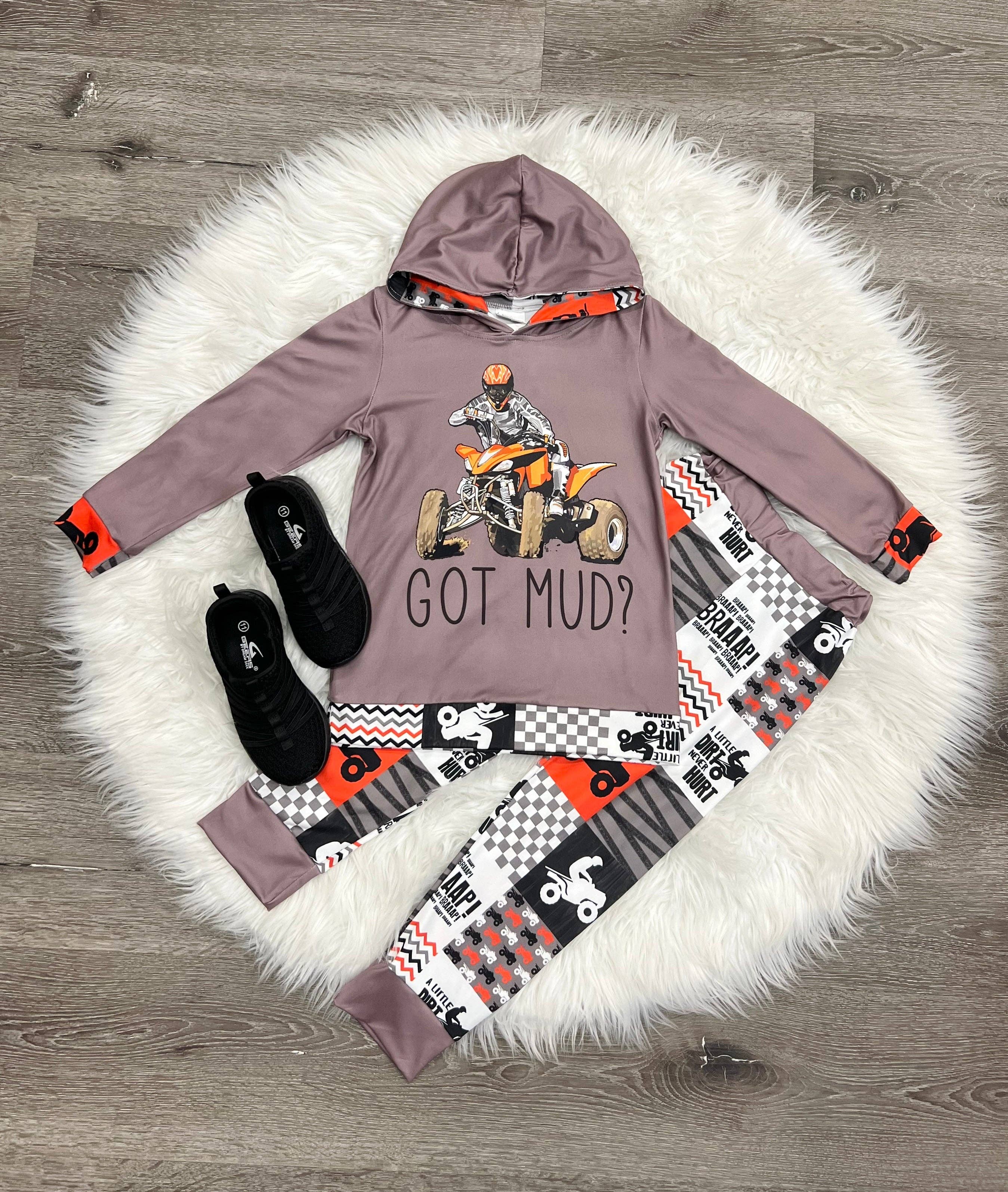 Mud Hoodie Set