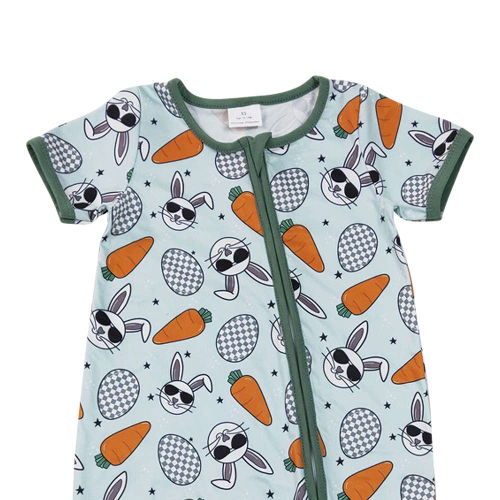 Cool Bunny Zip Romper