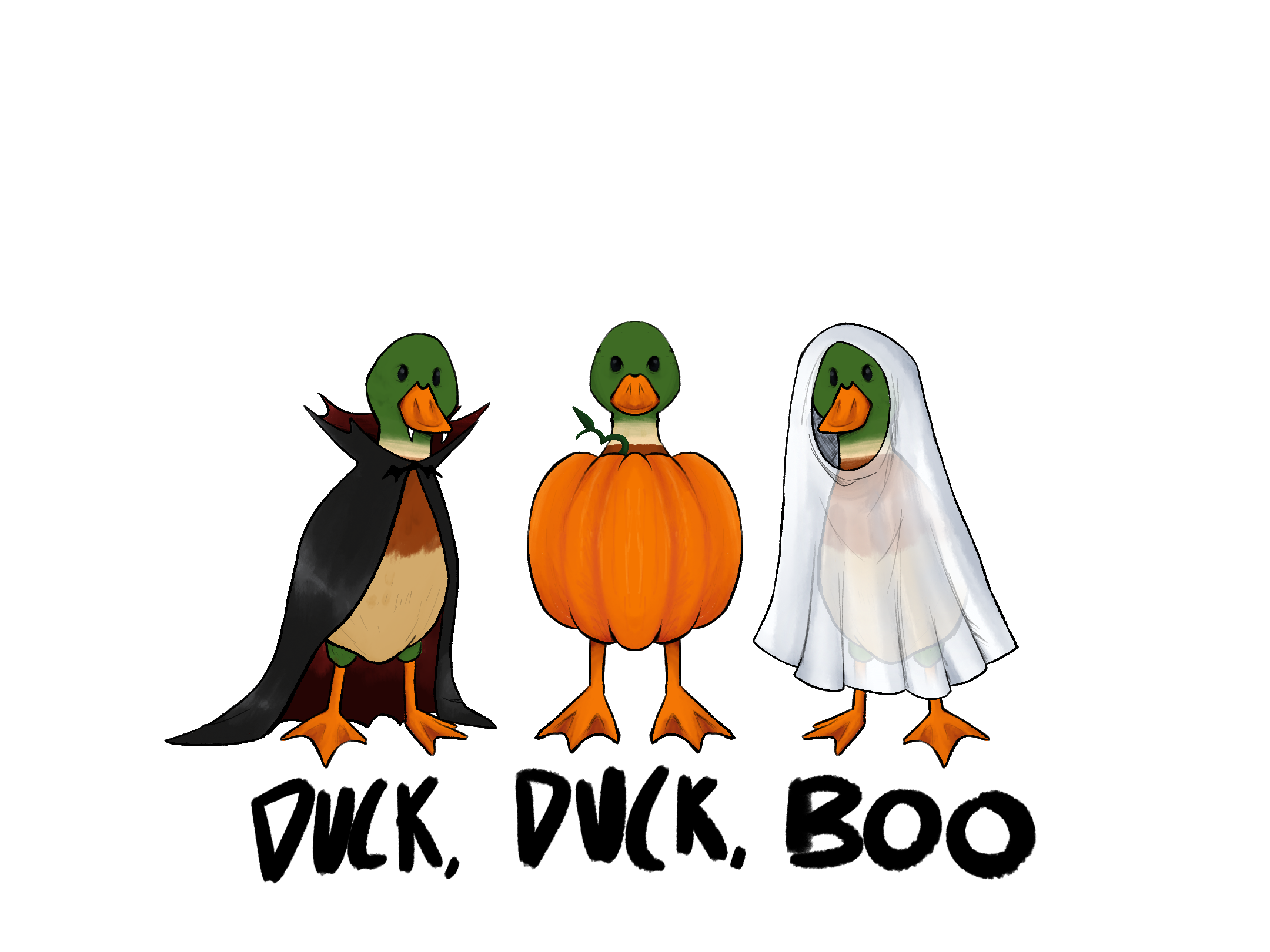 Duck, Duck, BOO TEAL