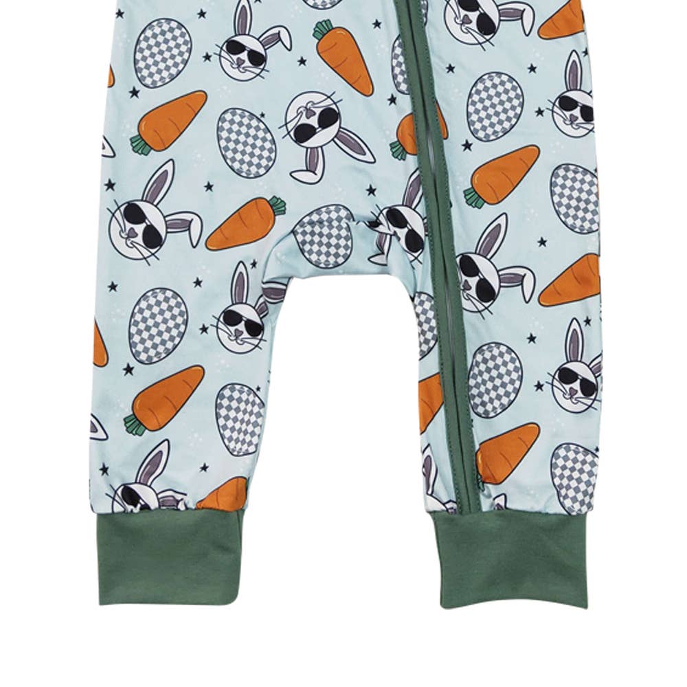Cool Bunny Zip Romper