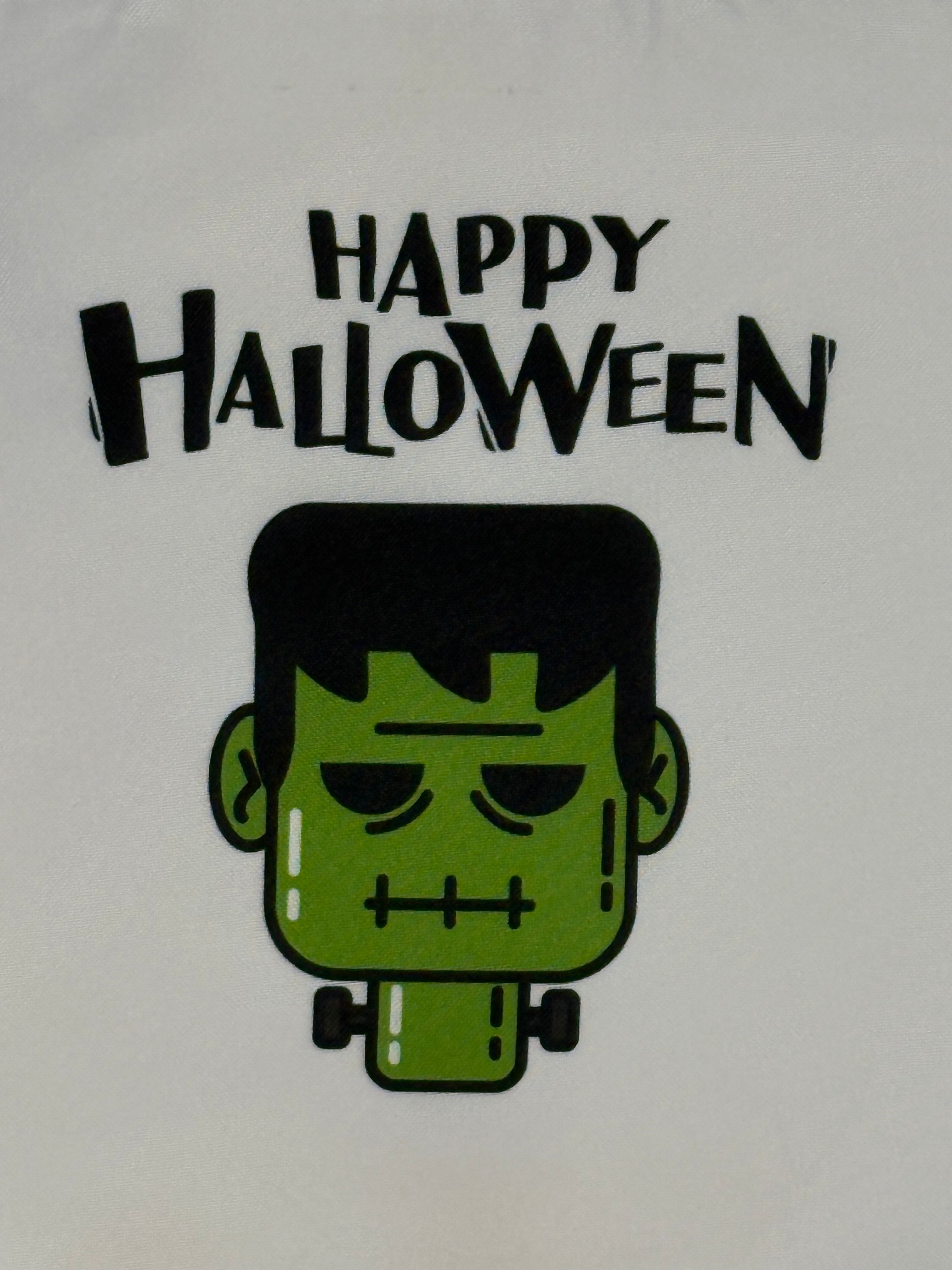 Sublimination Halloween Tote Bag, Frankenstein